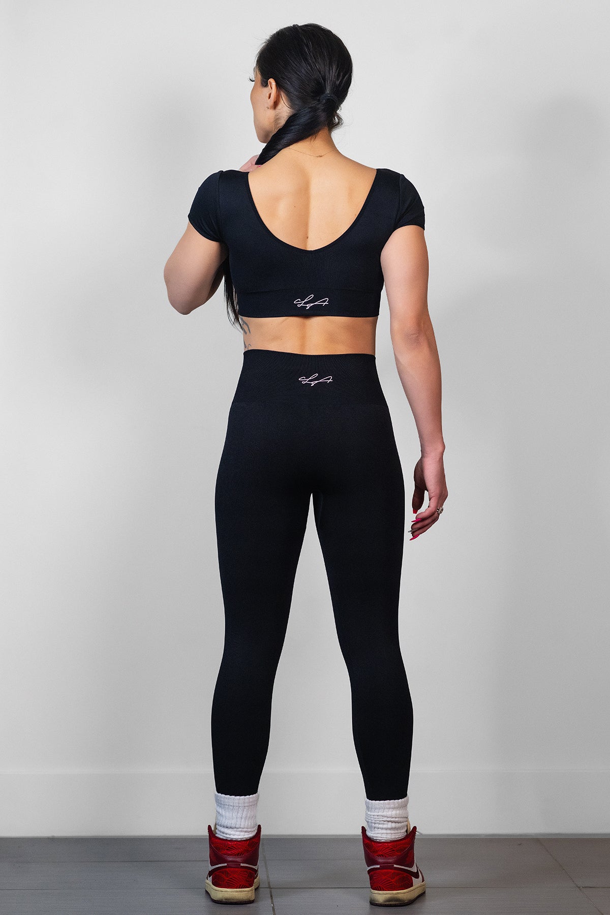 Black Flex Seamless Fit Leggings
