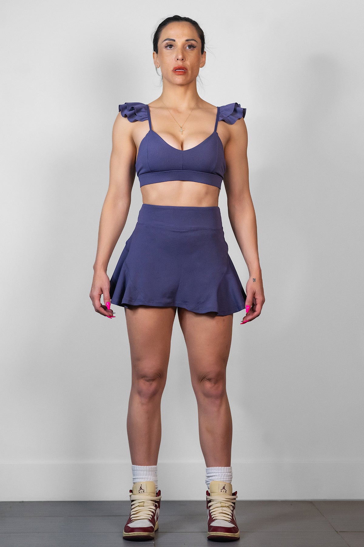 Purple 2 Piece Tennis Set